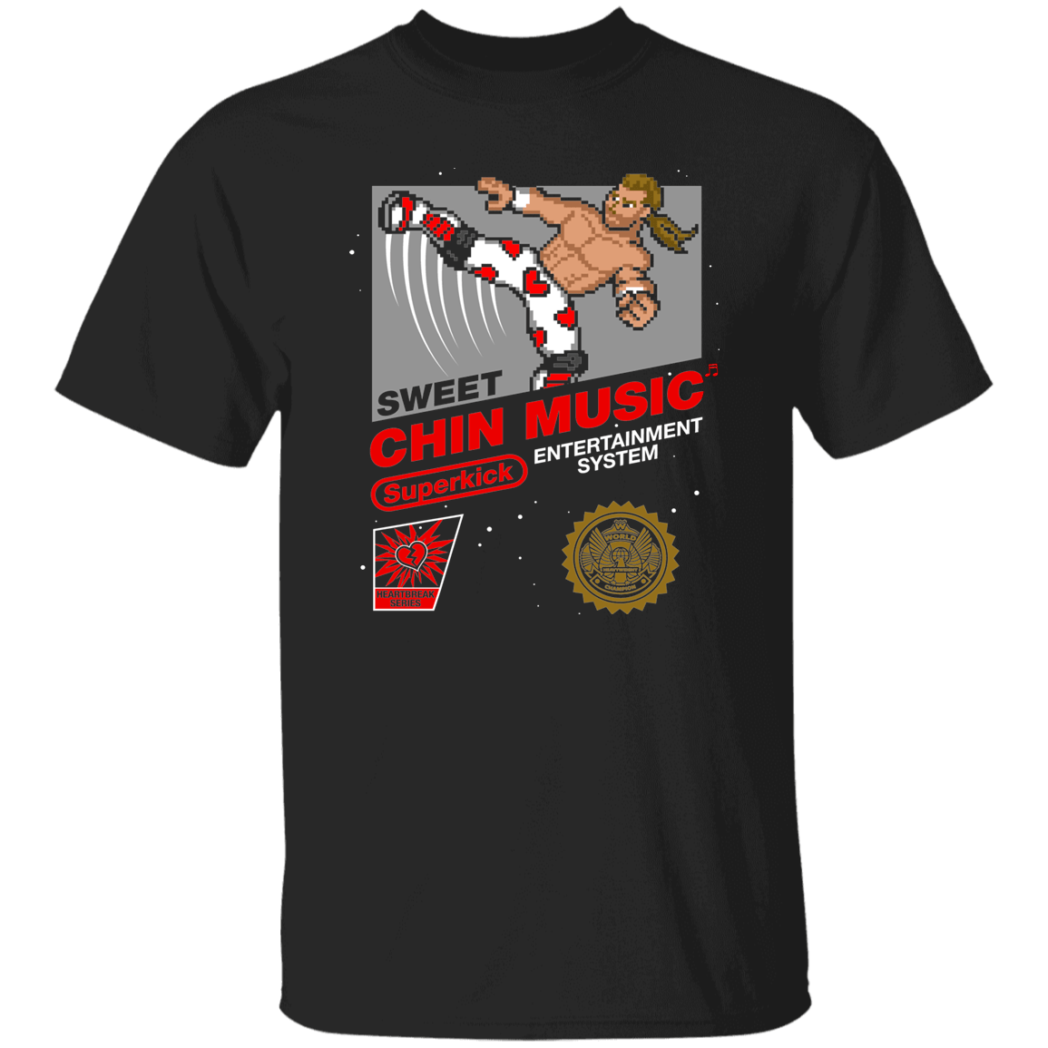 T-Shirts Black / S Super Sweet Chin Music T-Shirt