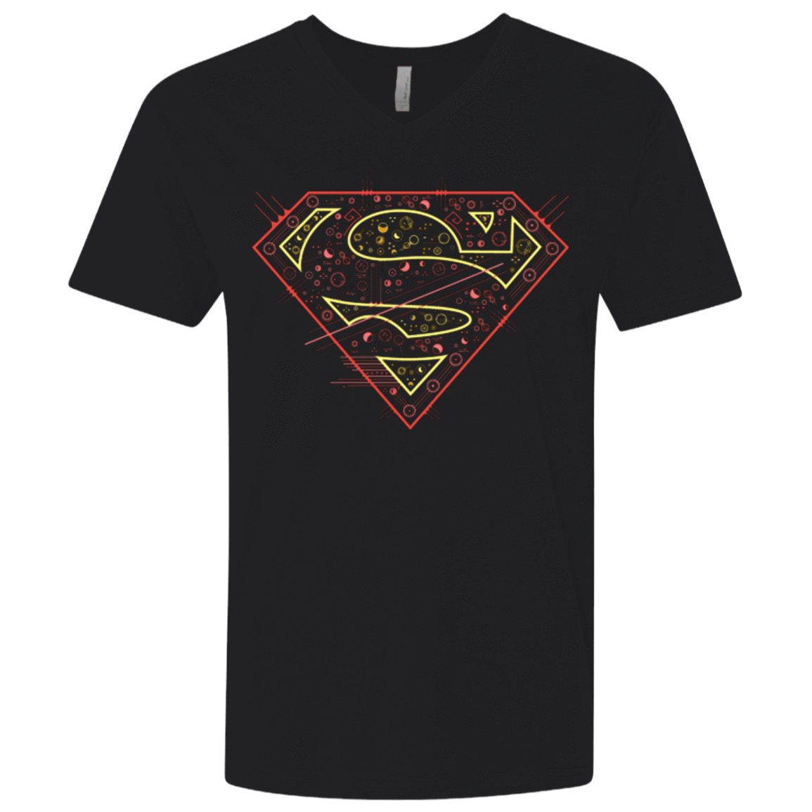 T-Shirts Black / X-Small Super Tech Men's Premium V-Neck