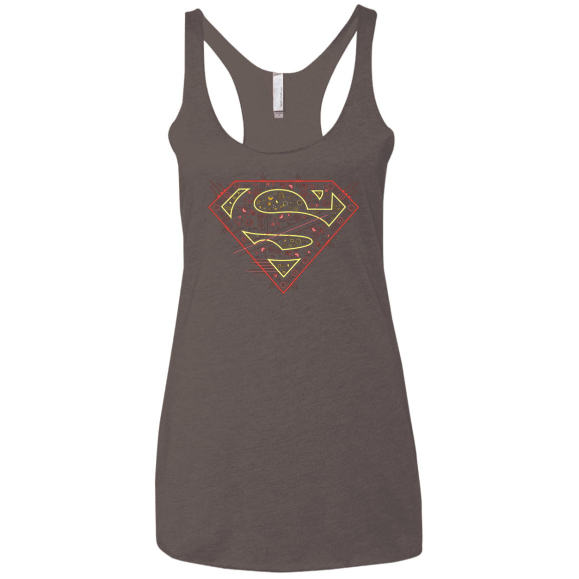 T-Shirts Macchiato / X-Small Super Tech Women's Triblend Racerback Tank