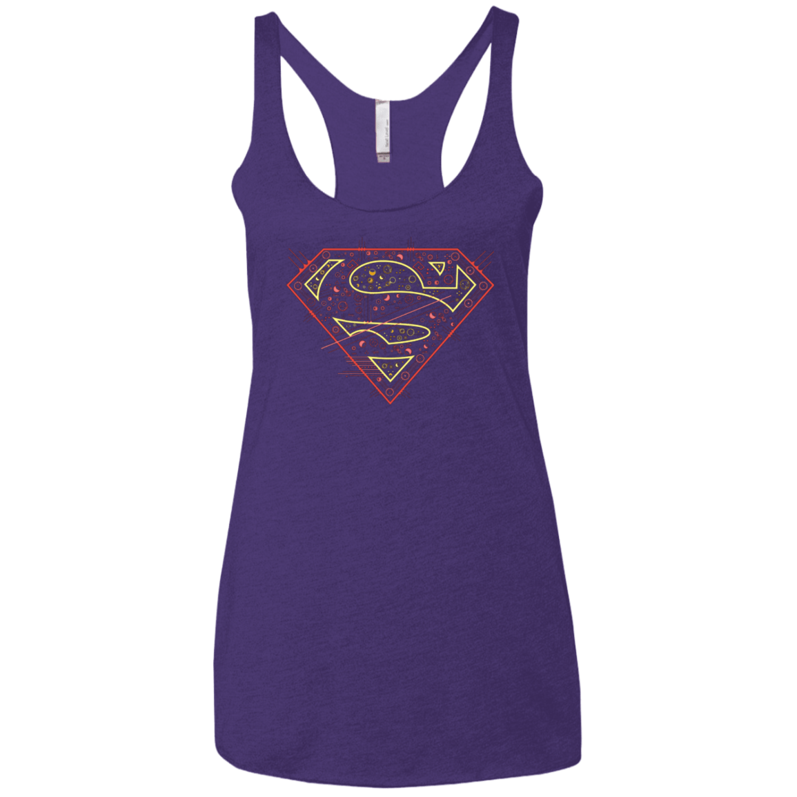 T-Shirts Purple / X-Small Super Tech Women's Triblend Racerback Tank