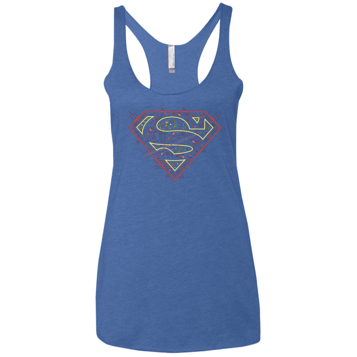 T-Shirts Vintage Royal / X-Small Super Tech Women's Triblend Racerback Tank