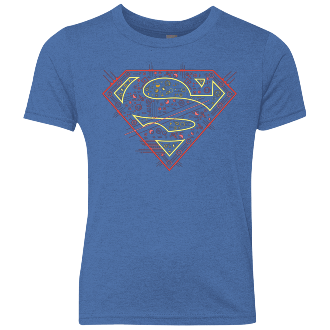 T-Shirts Vintage Royal / YXS Super Tech Youth Triblend T-Shirt