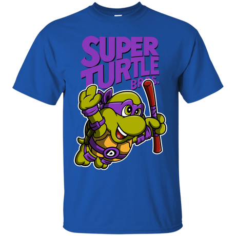 T-Shirts Royal / Small Super Turtle Bros Donnie T-Shirt
