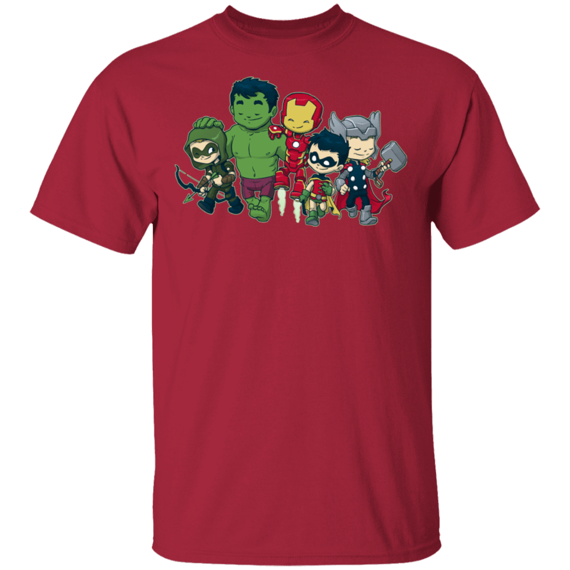 T-Shirts Cardinal / S Super X Over Bros T-Shirt