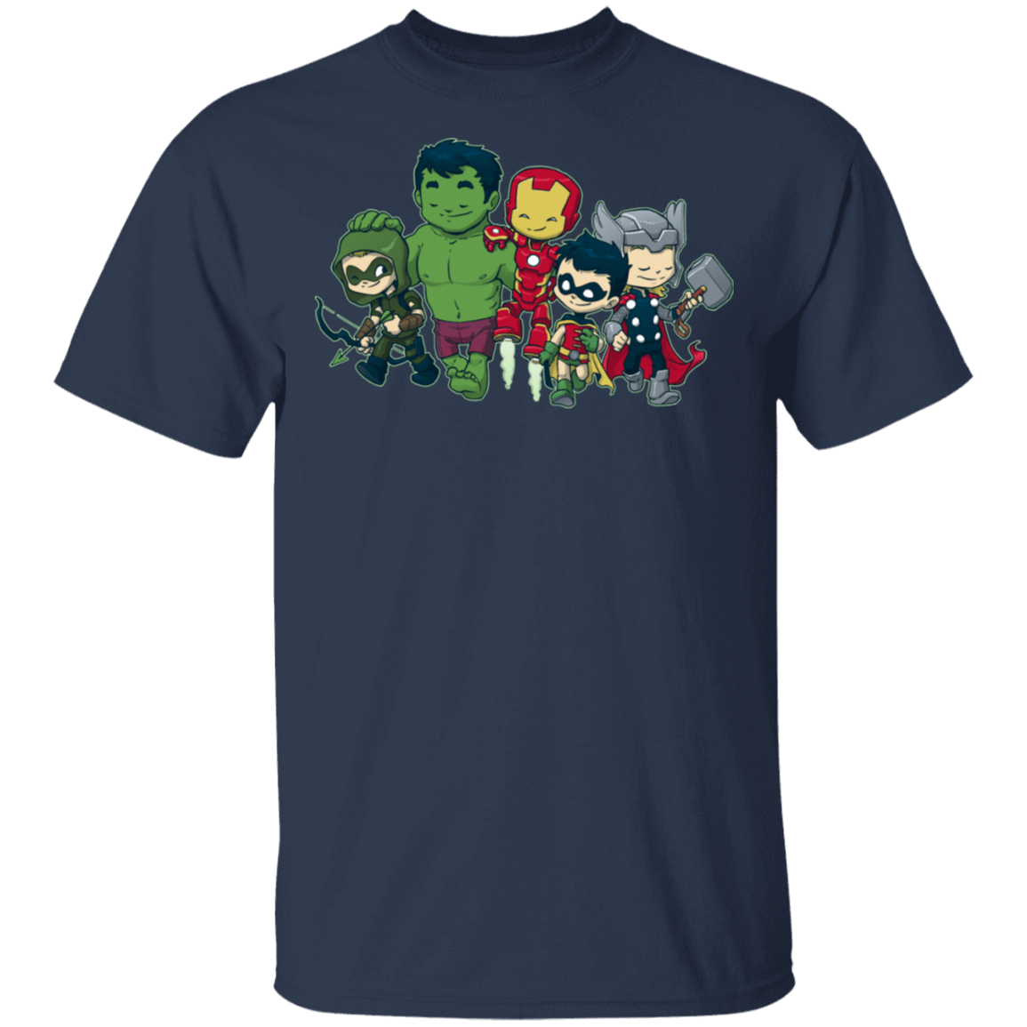 T-Shirts Navy / S Super X Over Bros T-Shirt