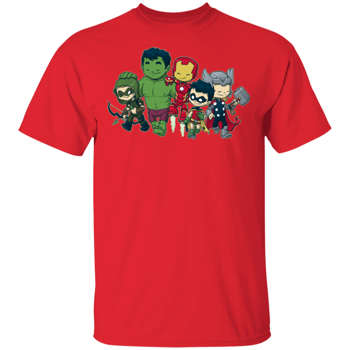 T-Shirts Red / S Super X Over Bros T-Shirt