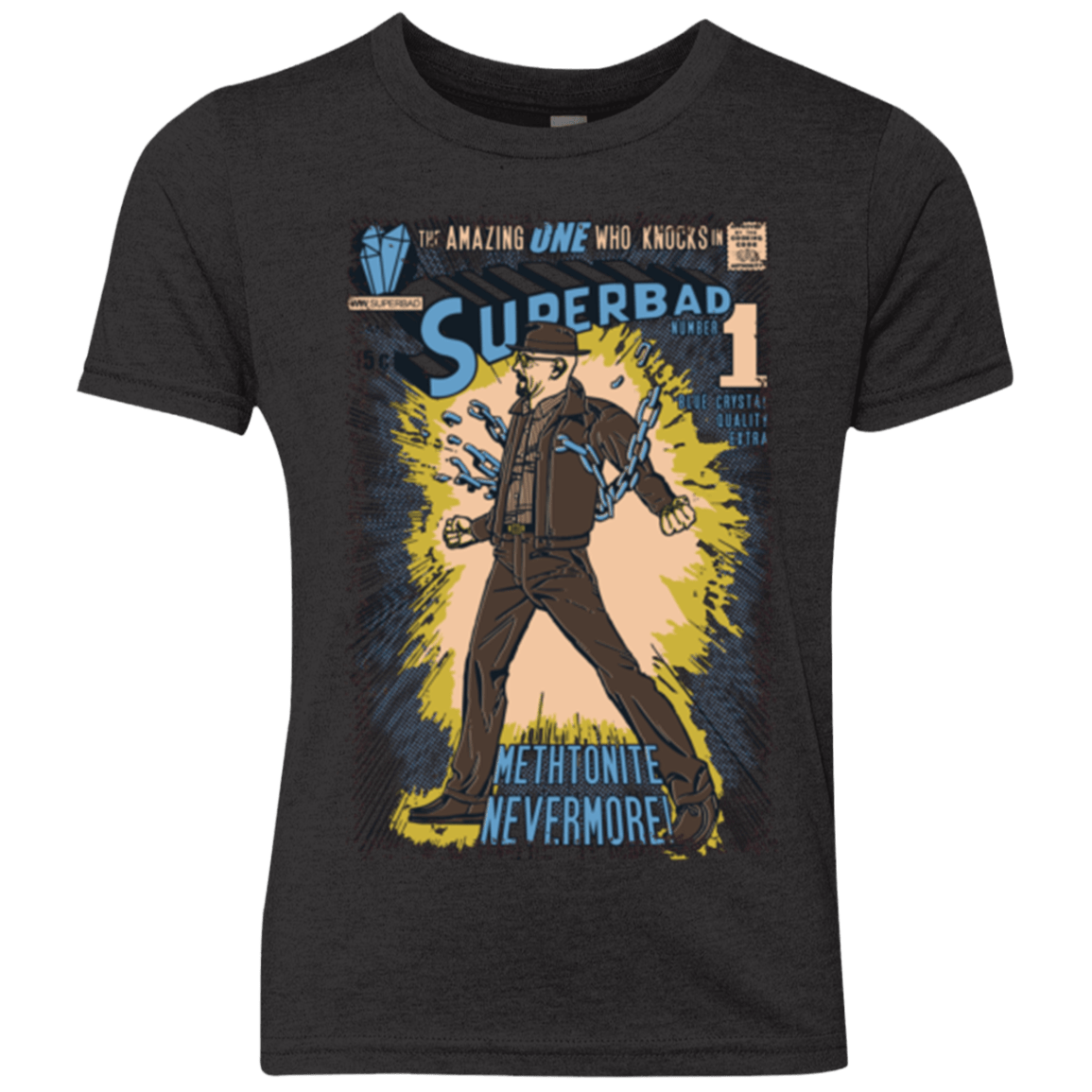 T-Shirts Vintage Black / YXS Superbad Youth Triblend T-Shirt