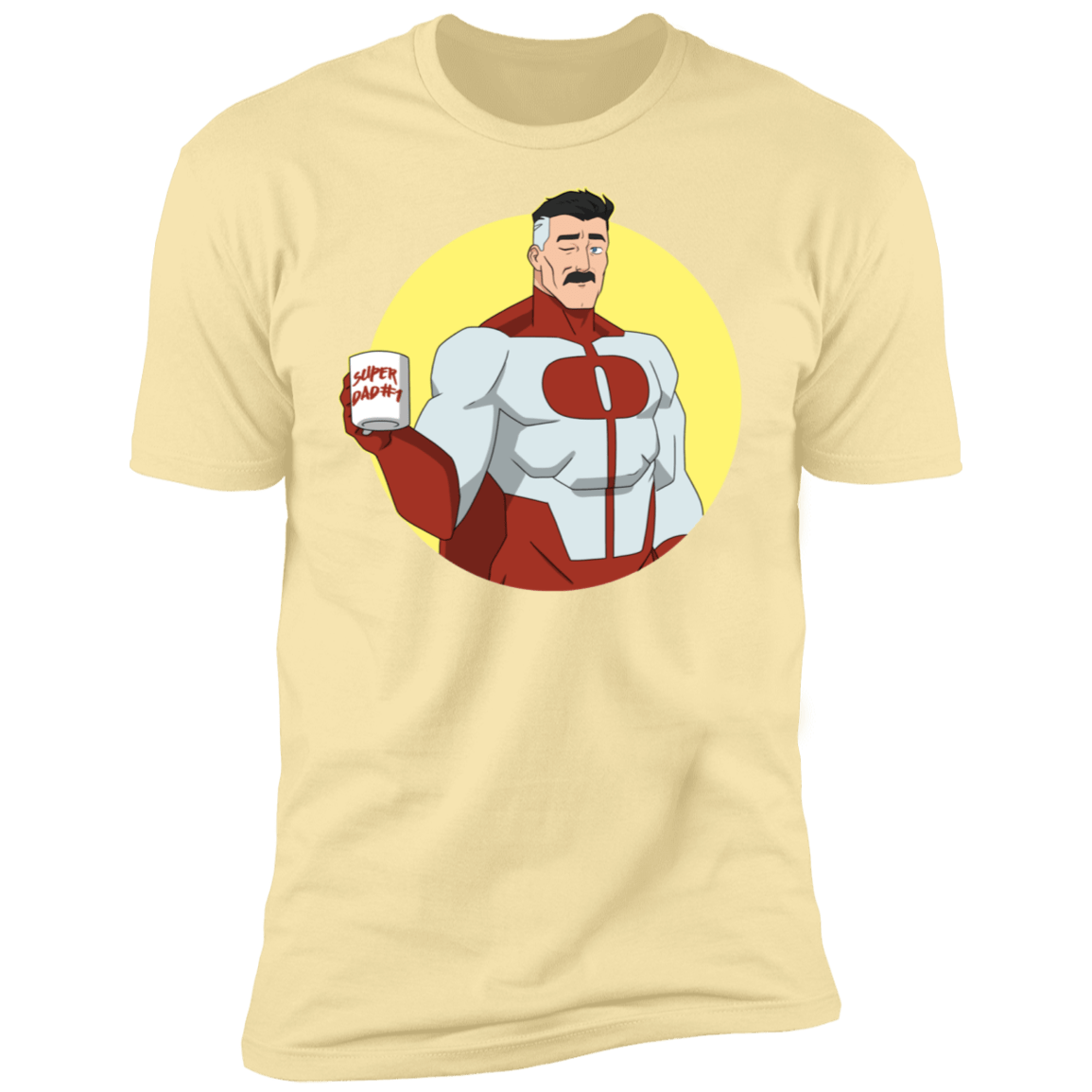 T-Shirts Banana Cream / S Superdad Men's Premium T-Shirt