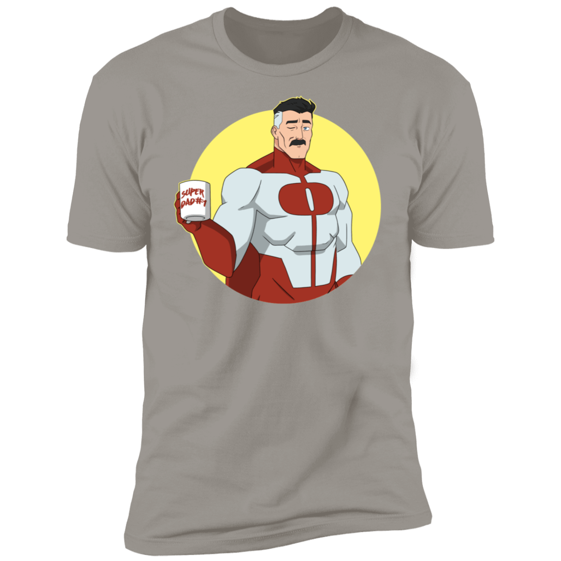 T-Shirts Light Grey / S Superdad Men's Premium T-Shirt