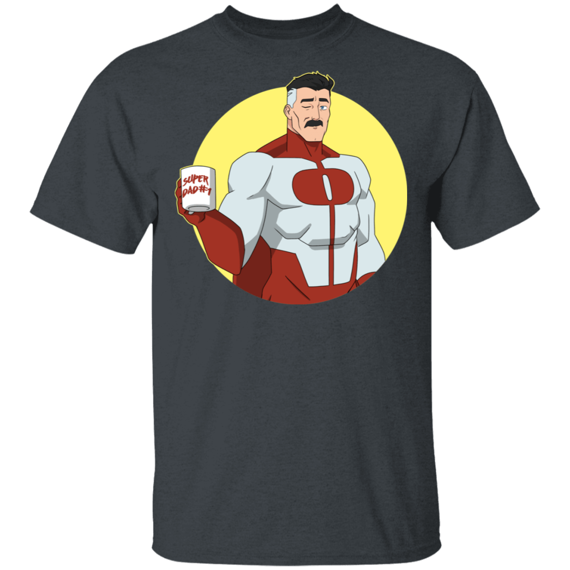 T-Shirts Dark Heather / S Superdad T-Shirt