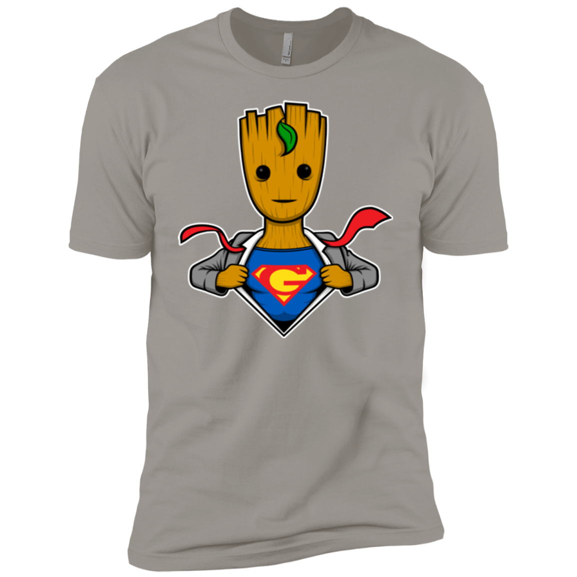 T-Shirts Light Grey / YXS Supergroot Boys Premium T-Shirt