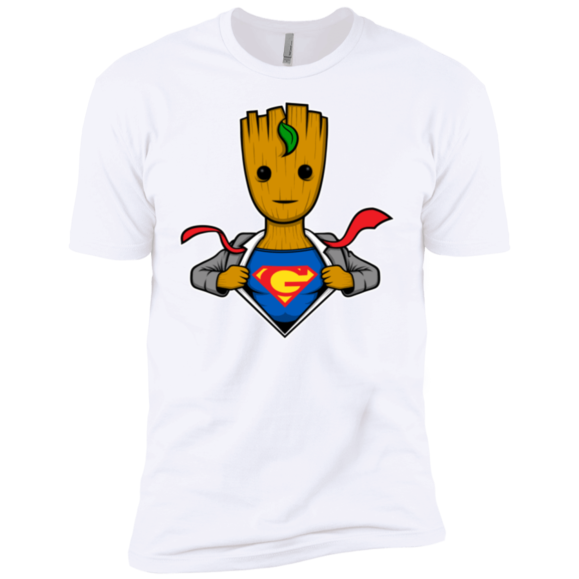 T-Shirts White / YXS Supergroot Boys Premium T-Shirt