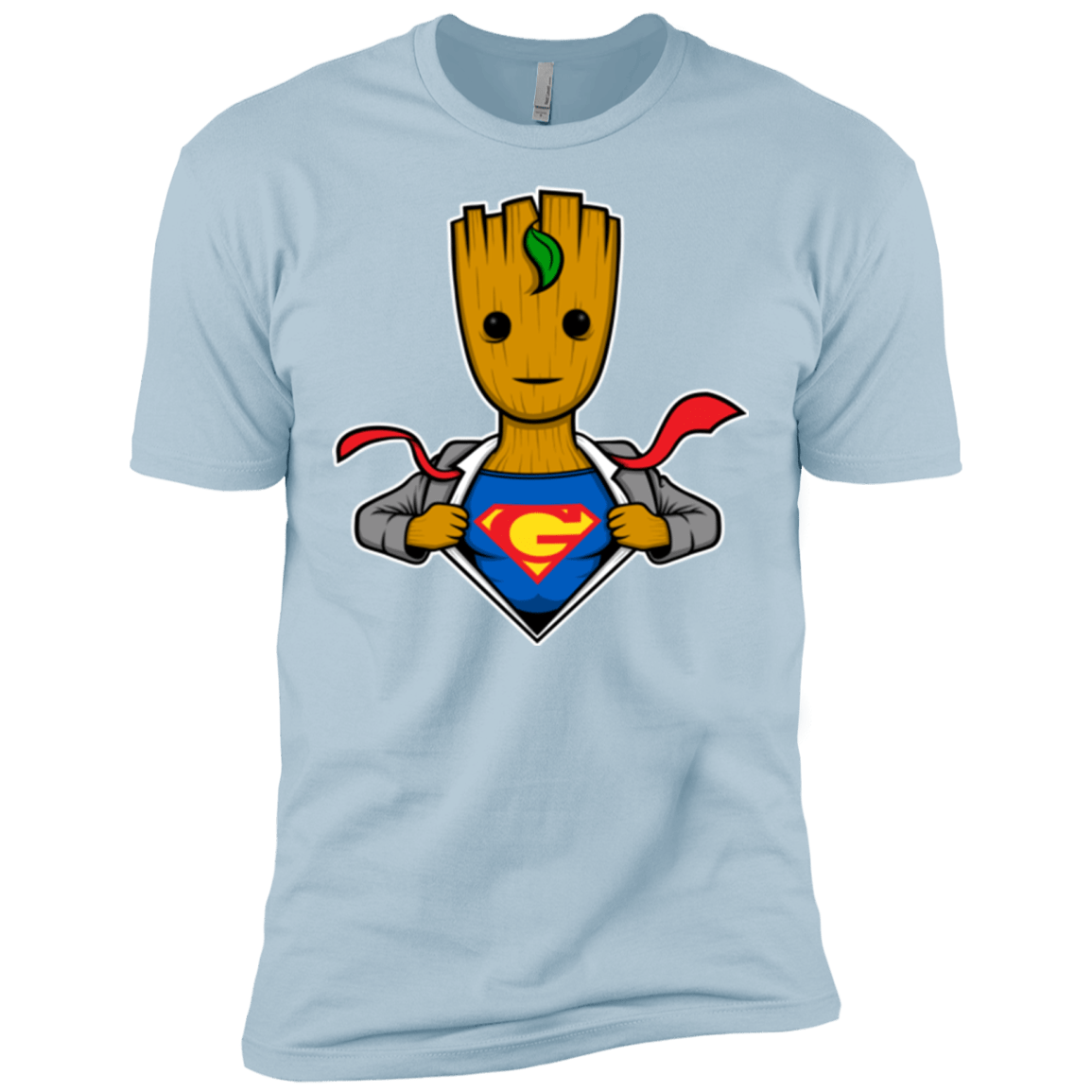 T-Shirts Light Blue / X-Small Supergroot Men's Premium T-Shirt