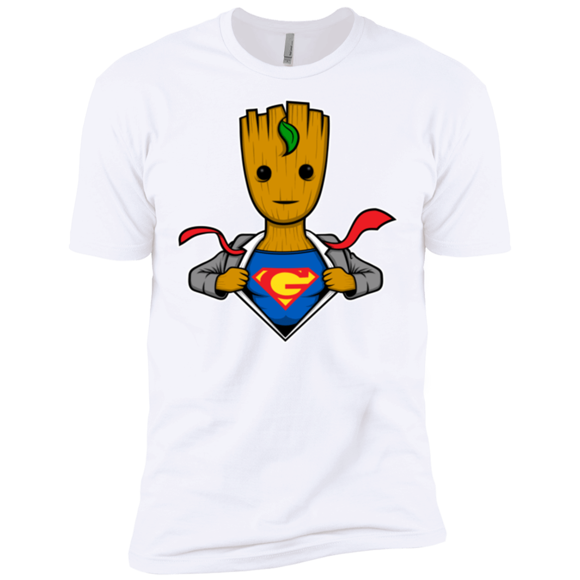 T-Shirts White / X-Small Supergroot Men's Premium T-Shirt