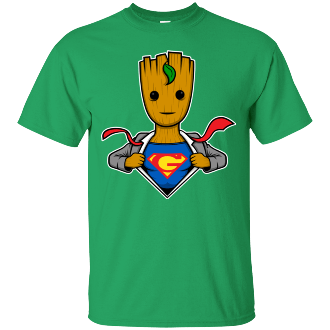 T-Shirts Irish Green / Small Supergroot T-Shirt