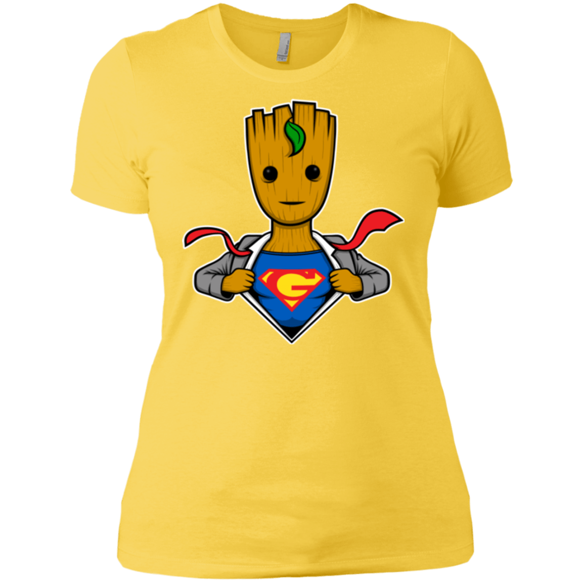 T-Shirts Vibrant Yellow / X-Small Supergroot Women's Premium T-Shirt