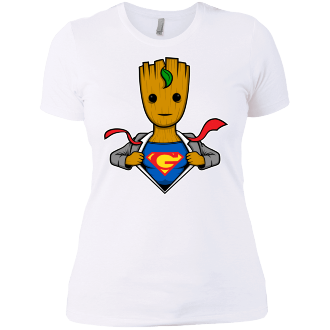 T-Shirts White / X-Small Supergroot Women's Premium T-Shirt