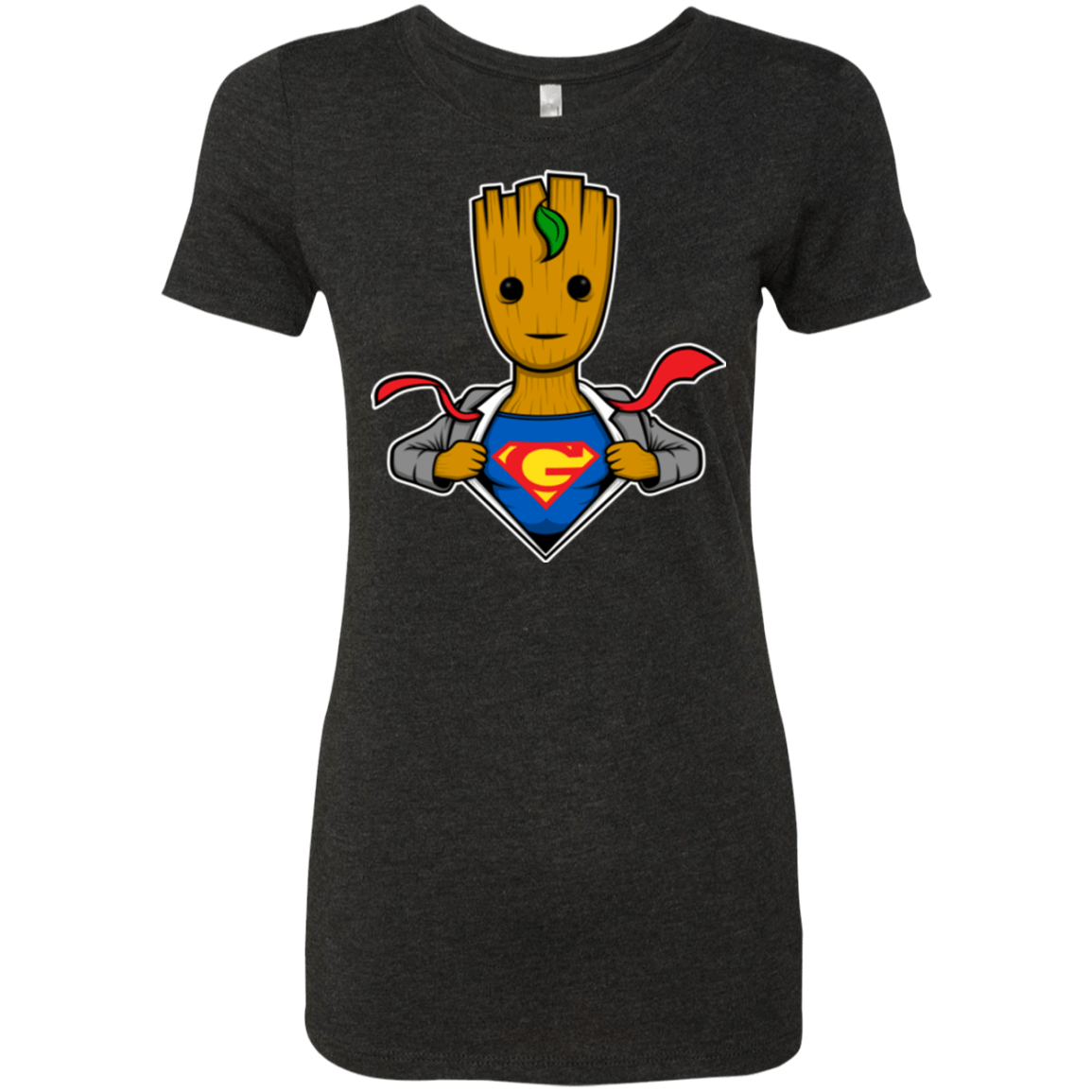 T-Shirts Vintage Black / Small Supergroot Women's Triblend T-Shirt