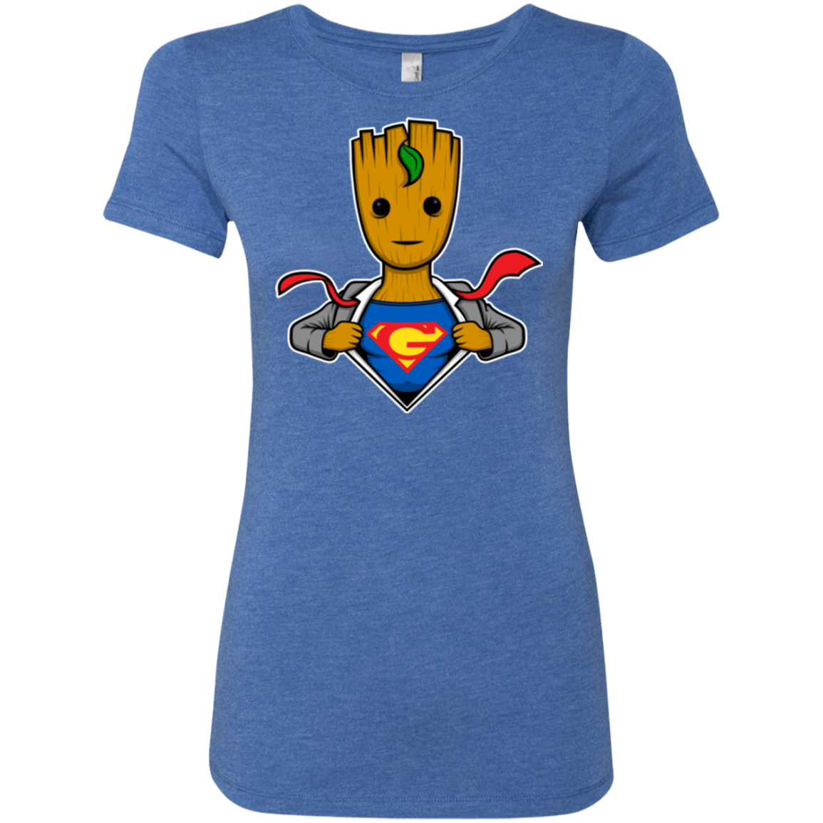 T-Shirts Vintage Royal / Small Supergroot Women's Triblend T-Shirt
