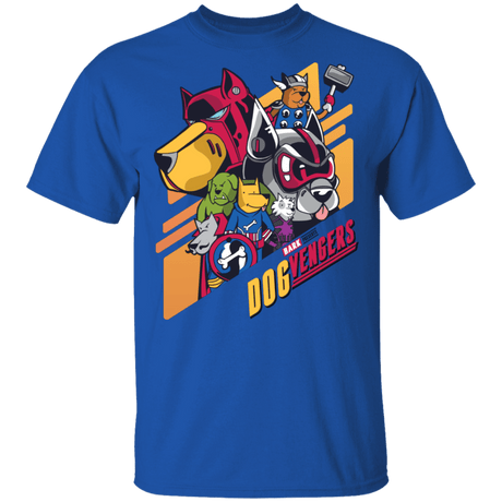 T-Shirts Royal / S Superhero Dogs T-Shirt