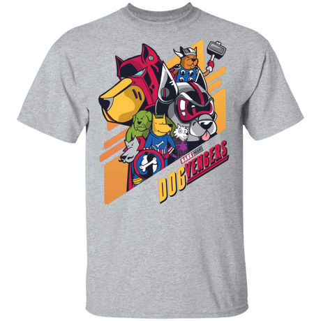 T-Shirts Sport Grey / S Superhero Dogs T-Shirt