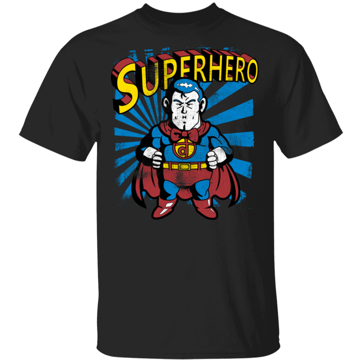 T-Shirts Black / S Superhero T-Shirt
