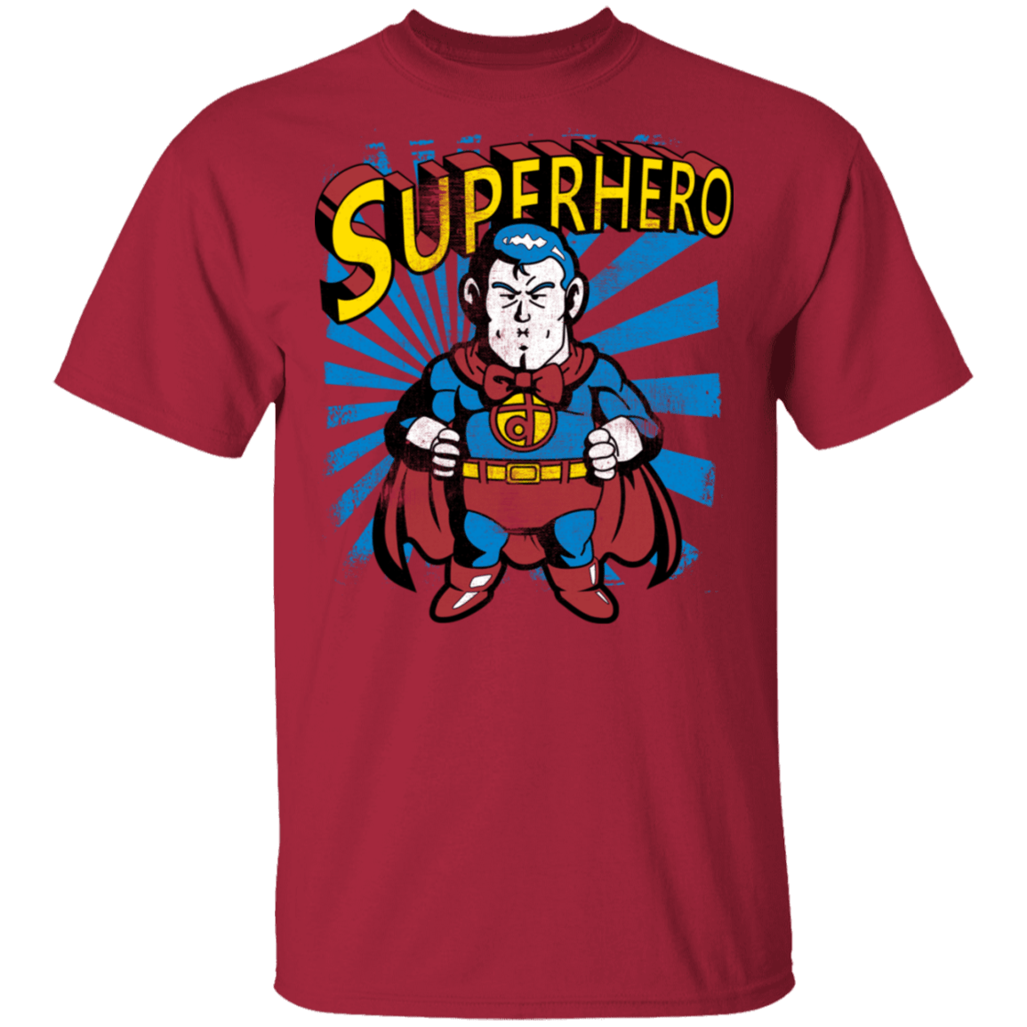 T-Shirts Cardinal / S Superhero T-Shirt