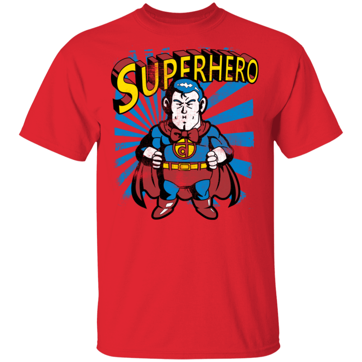 T-Shirts Red / S Superhero T-Shirt