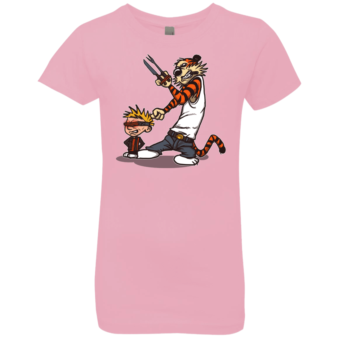 T-Shirts Light Pink / YXS Superhero Team Girls Premium T-Shirt