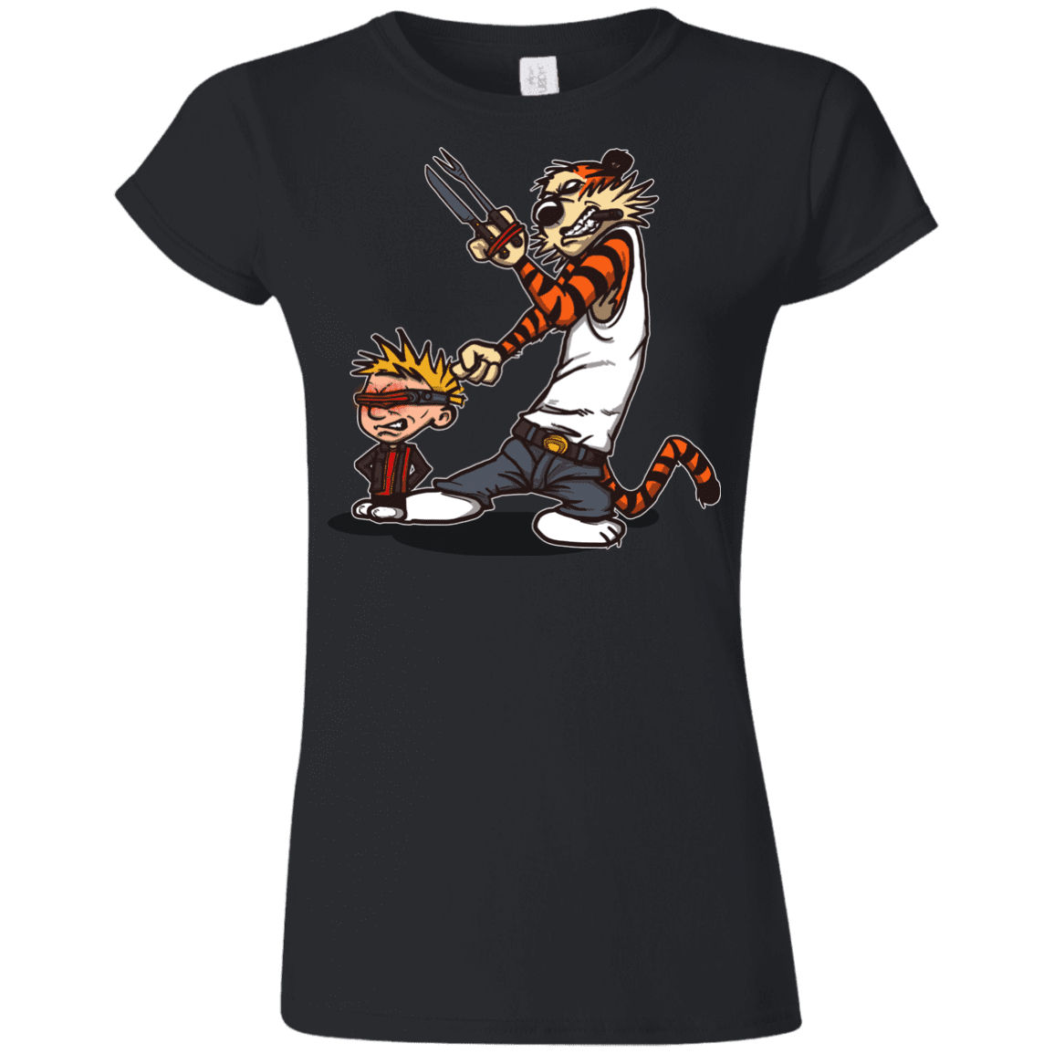 T-Shirts Black / S Superhero Team Junior Slimmer-Fit T-Shirt