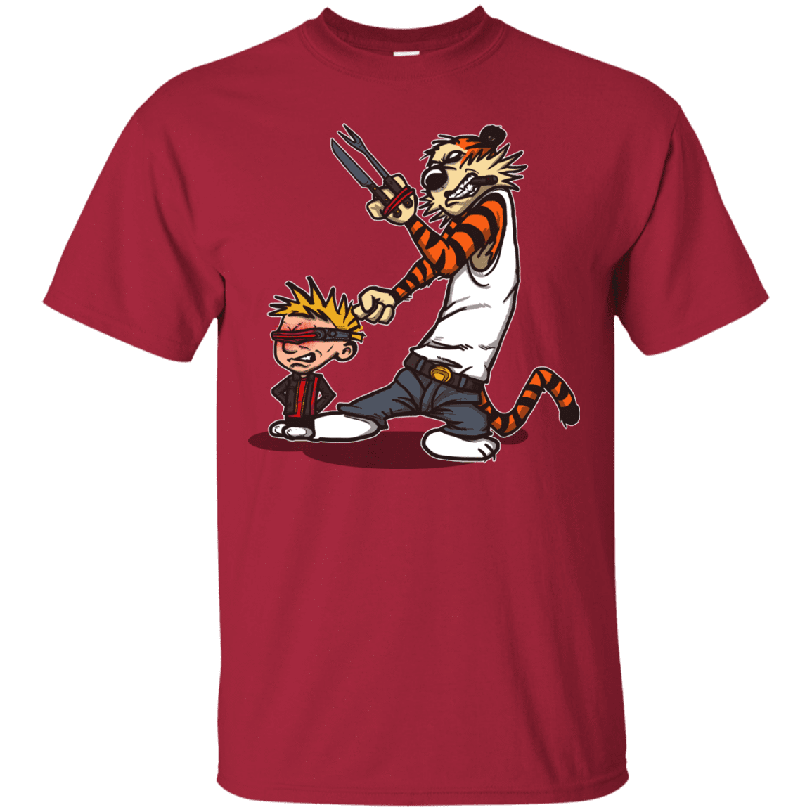 T-Shirts Cardinal / S Superhero Team T-Shirt