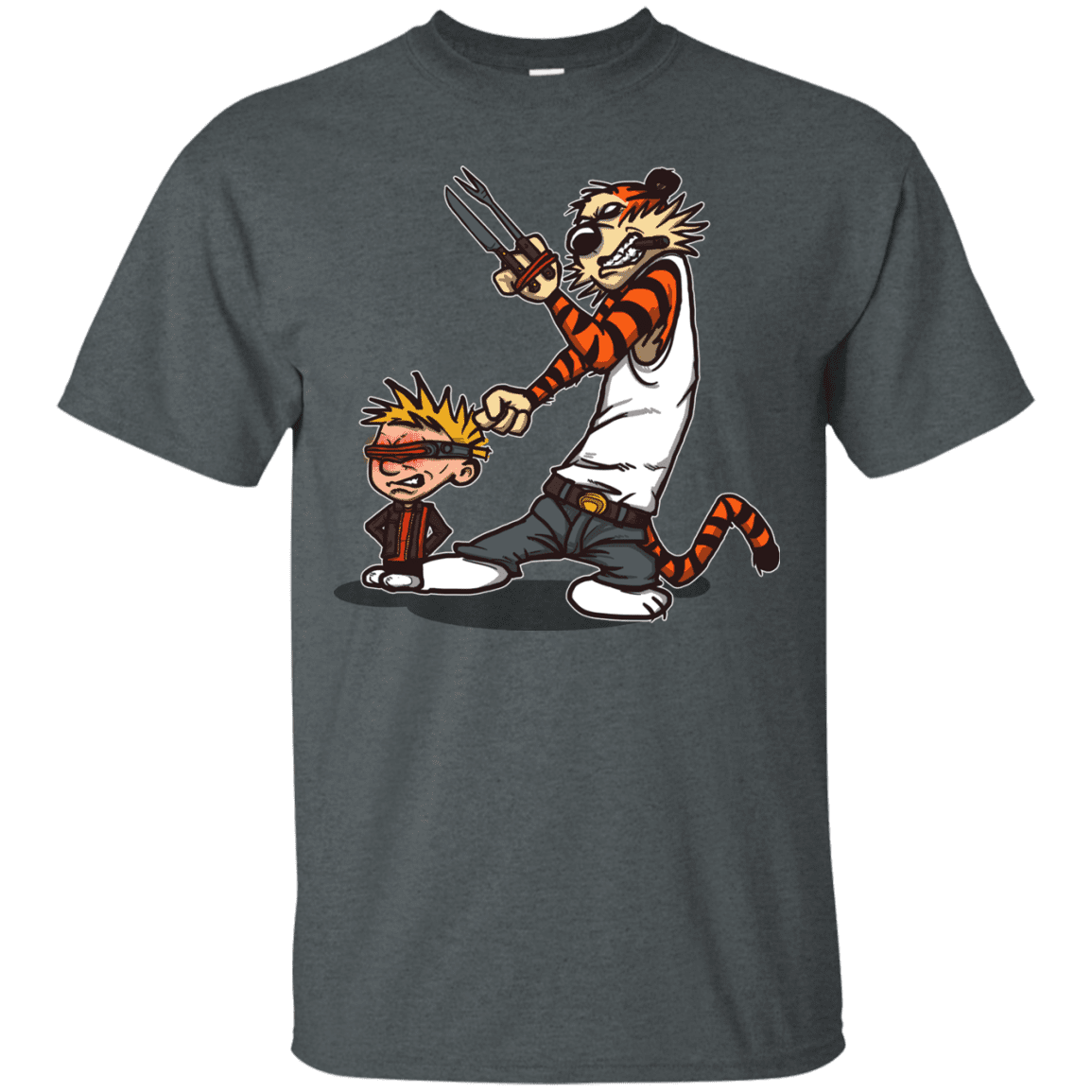 T-Shirts Dark Heather / S Superhero Team T-Shirt