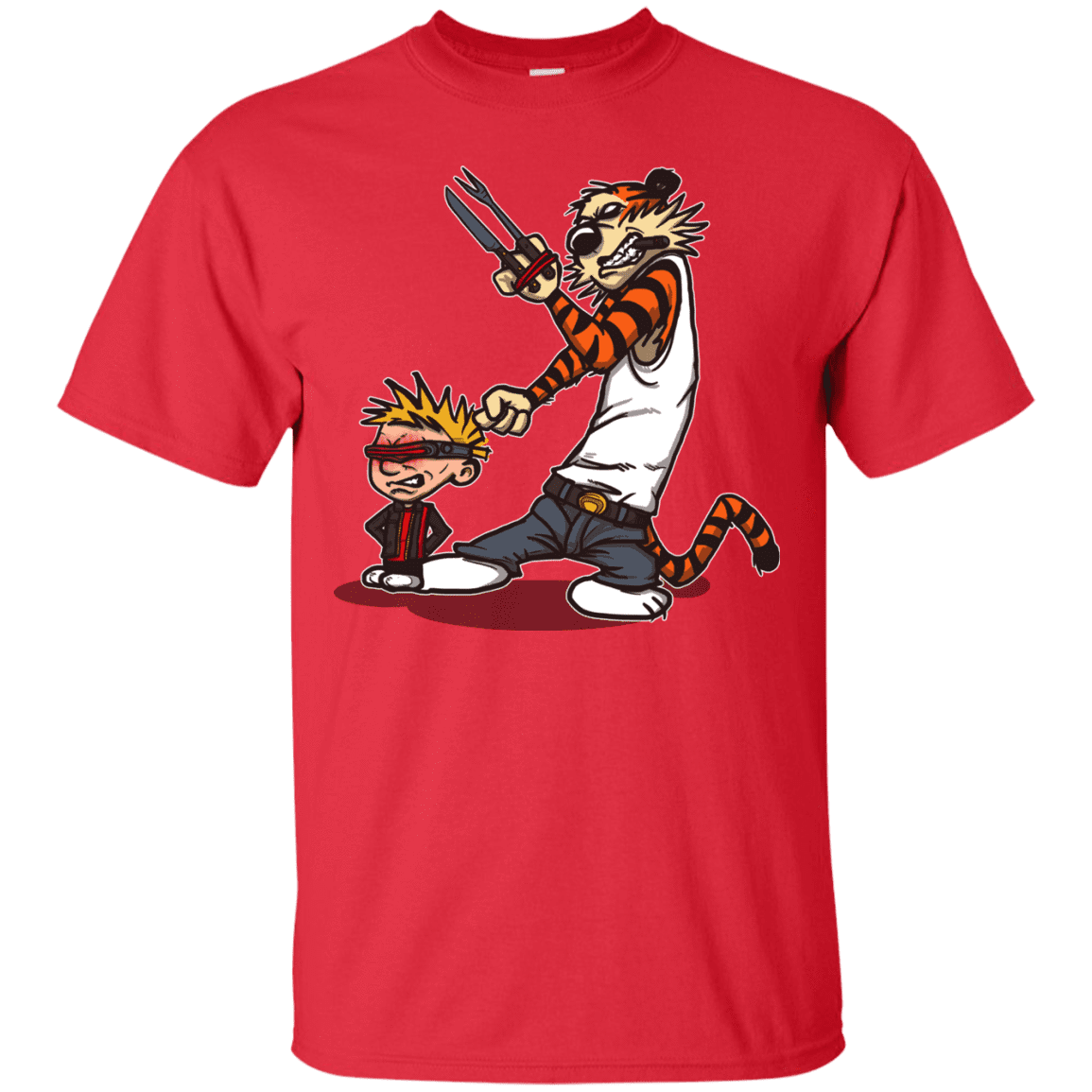 T-Shirts Red / S Superhero Team T-Shirt