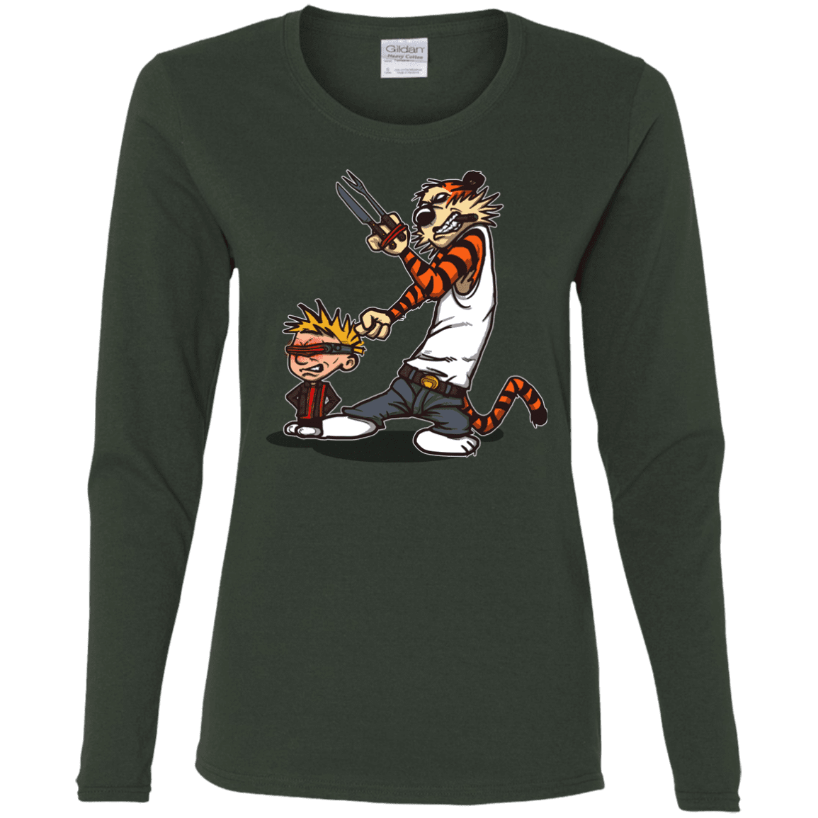 T-Shirts Forest / S Superhero Team Women's Long Sleeve T-Shirt