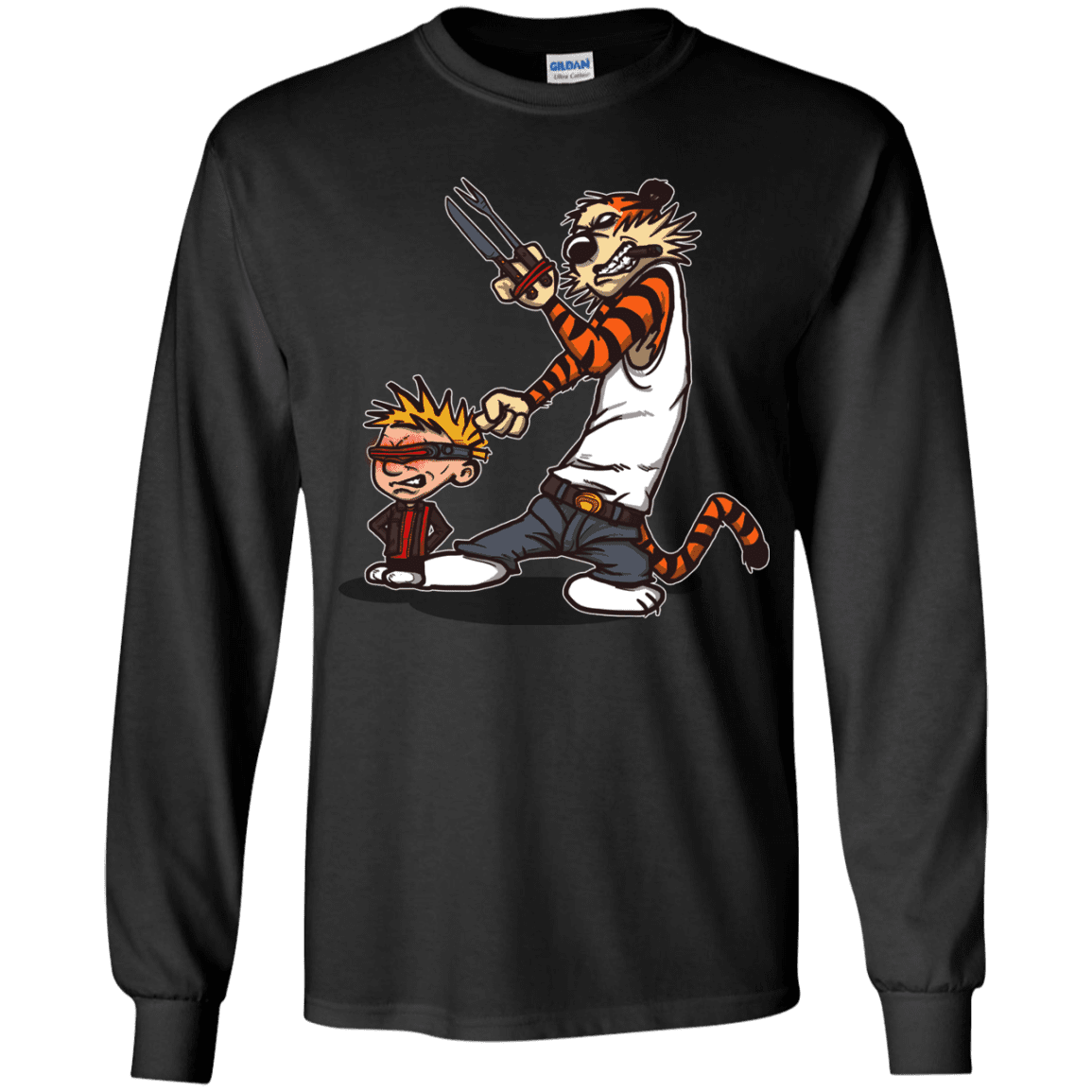 T-Shirts Black / YS Superhero Team Youth Long Sleeve T-Shirt
