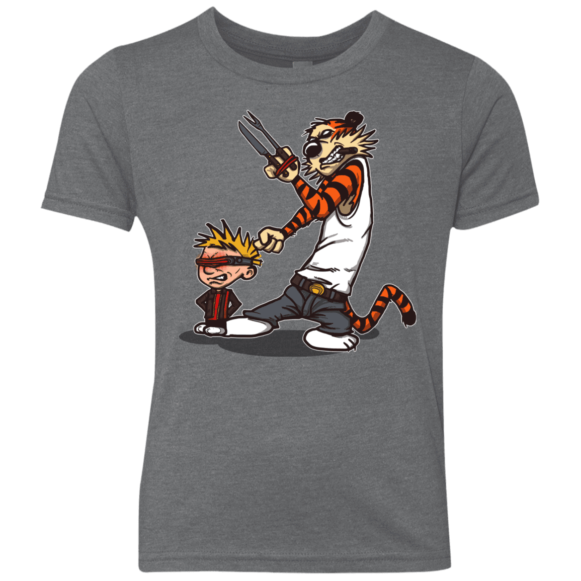 T-Shirts Premium Heather / YXS Superhero Team Youth Triblend T-Shirt