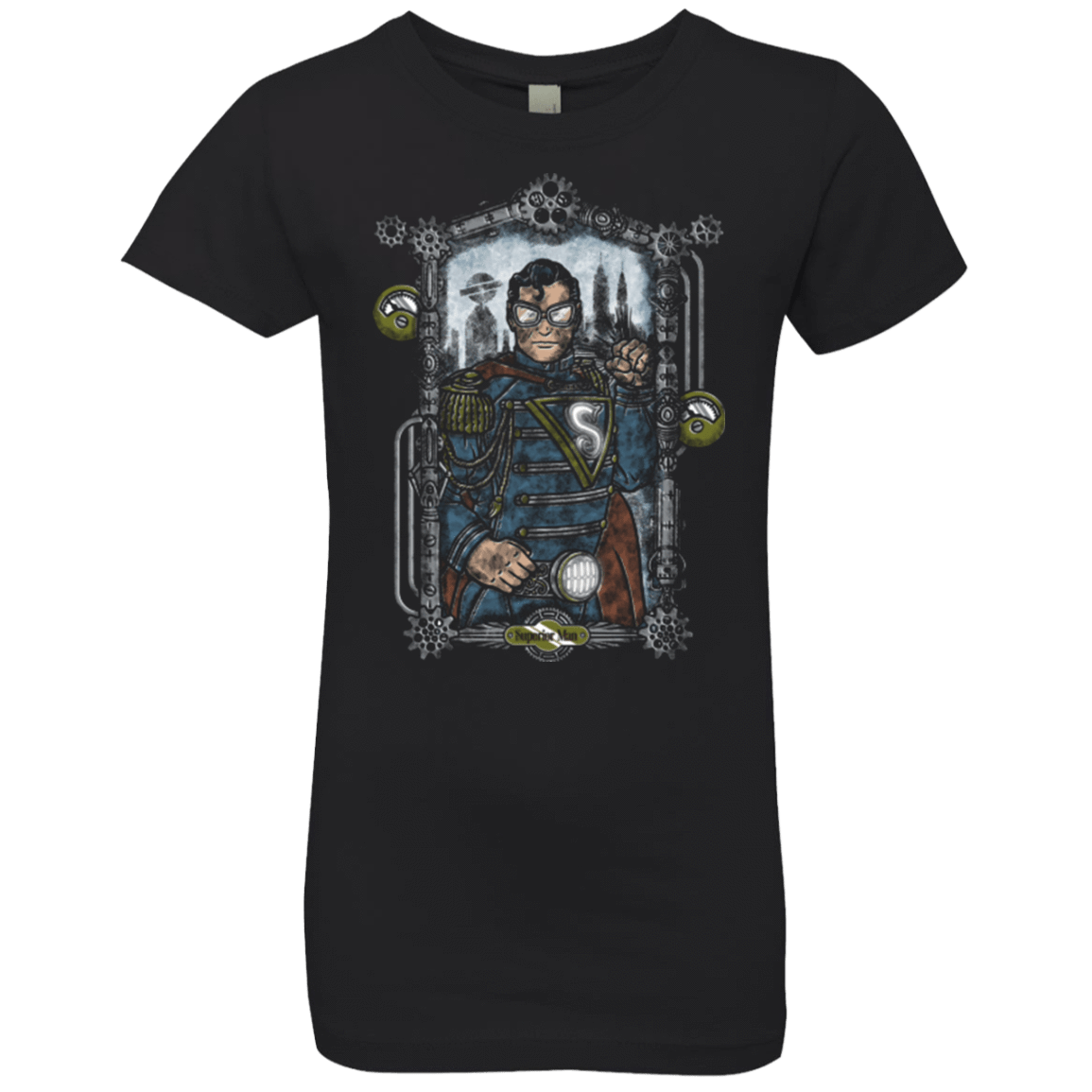 T-Shirts Black / YXS Superior Man Girls Premium T-Shirt