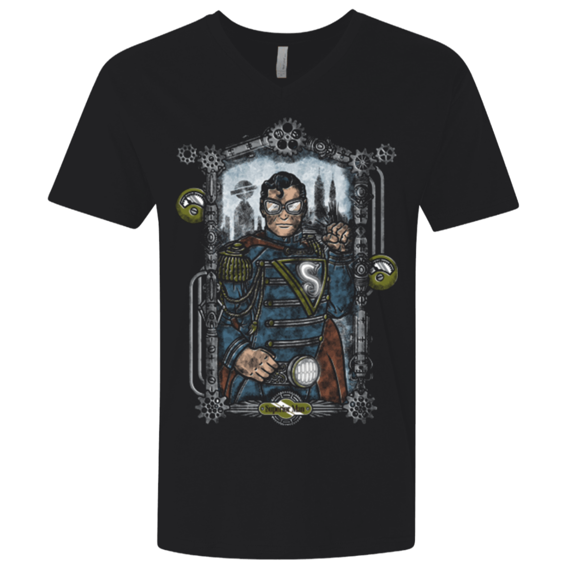 T-Shirts Black / X-Small Superior Man Men's Premium V-Neck