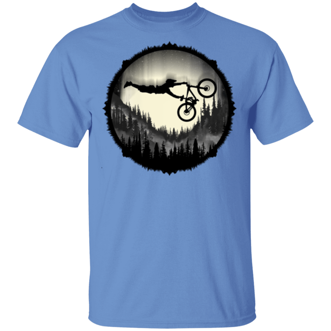 T-Shirts Carolina Blue / S Superman Bike Ride T-Shirt