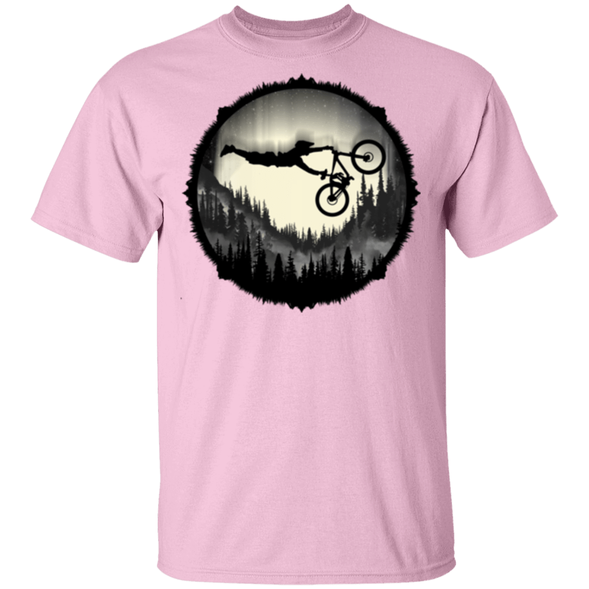 T-Shirts Light Pink / S Superman Bike Ride T-Shirt