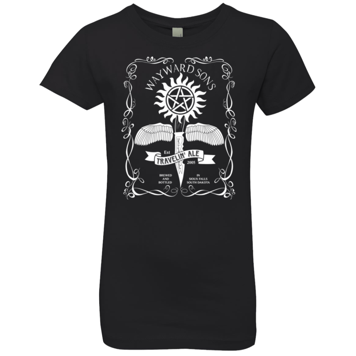 T-Shirts Black / YXS Supernatural 3 Girls Premium T-Shirt