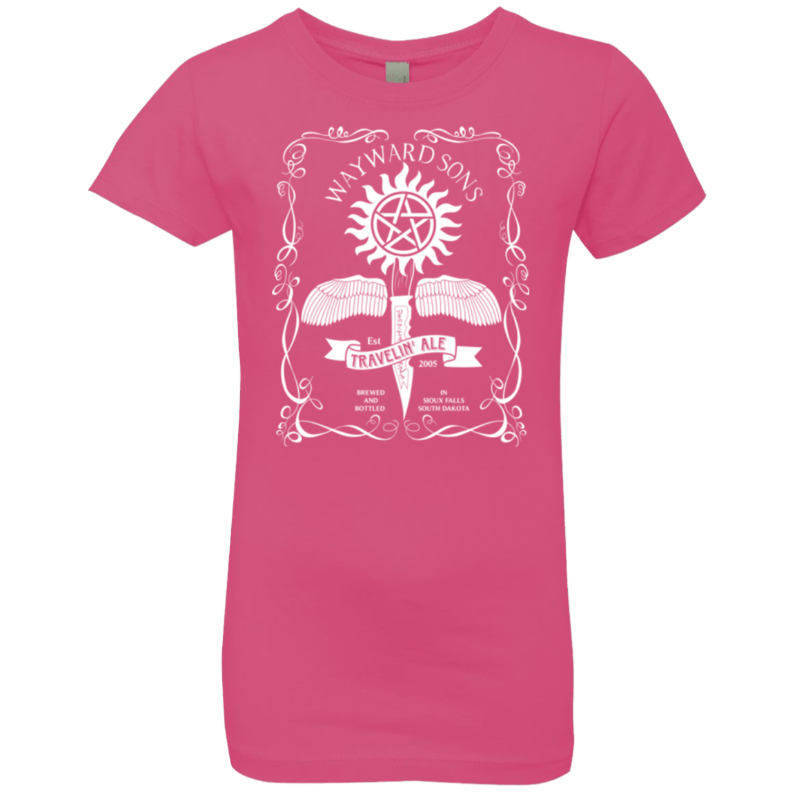 T-Shirts Hot Pink / YXS Supernatural 3 Girls Premium T-Shirt