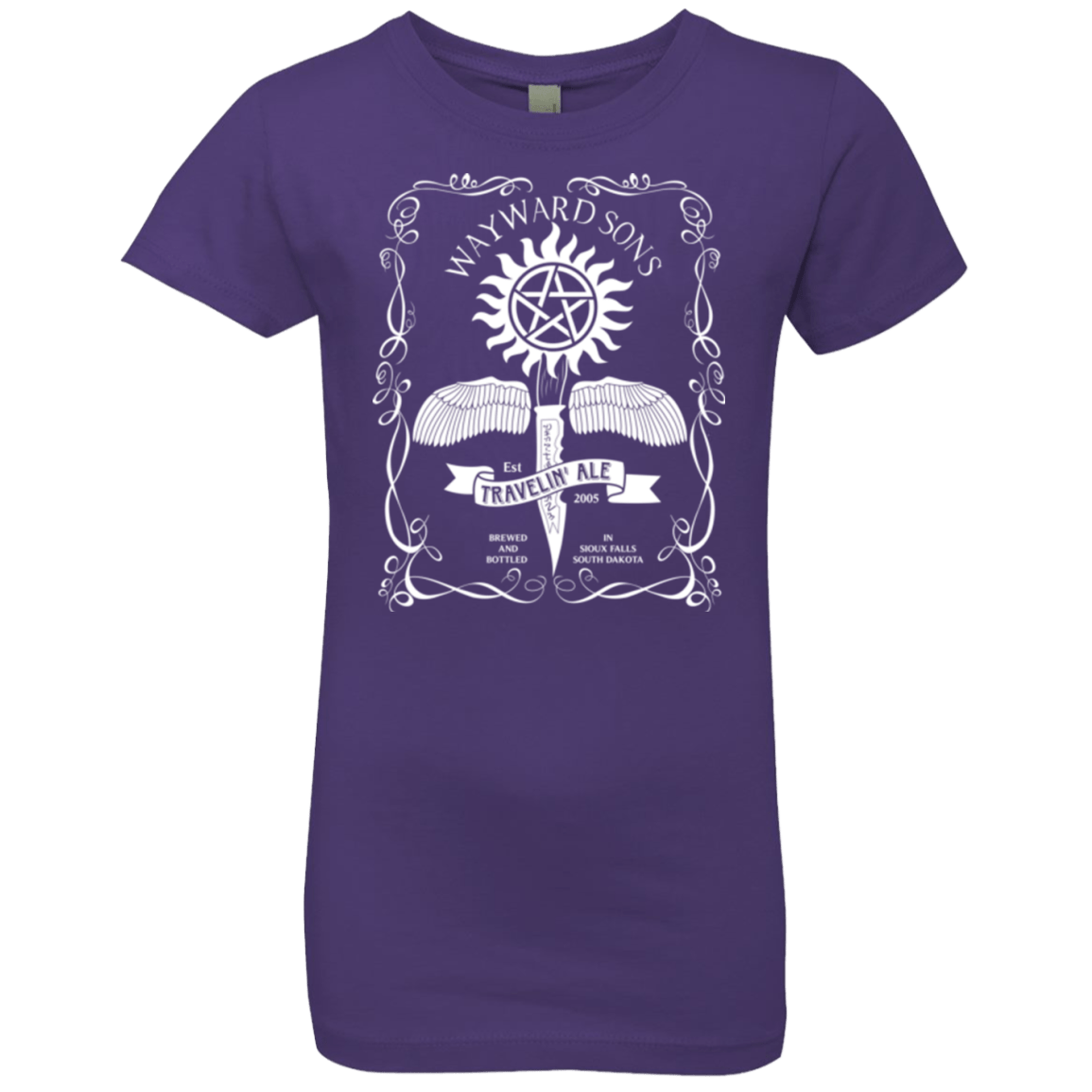 T-Shirts Purple Rush / YXS Supernatural 3 Girls Premium T-Shirt