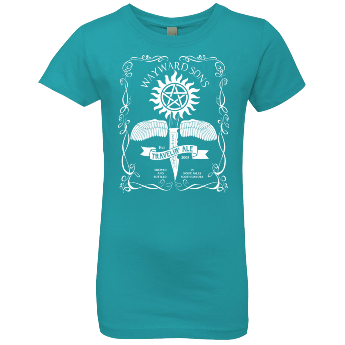 T-Shirts Tahiti Blue / YXS Supernatural 3 Girls Premium T-Shirt