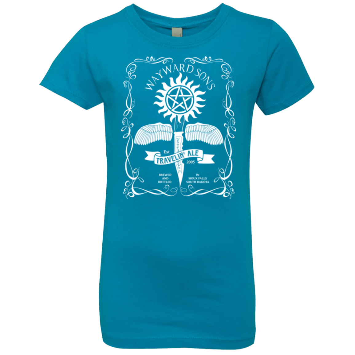 T-Shirts Turquoise / YXS Supernatural 3 Girls Premium T-Shirt