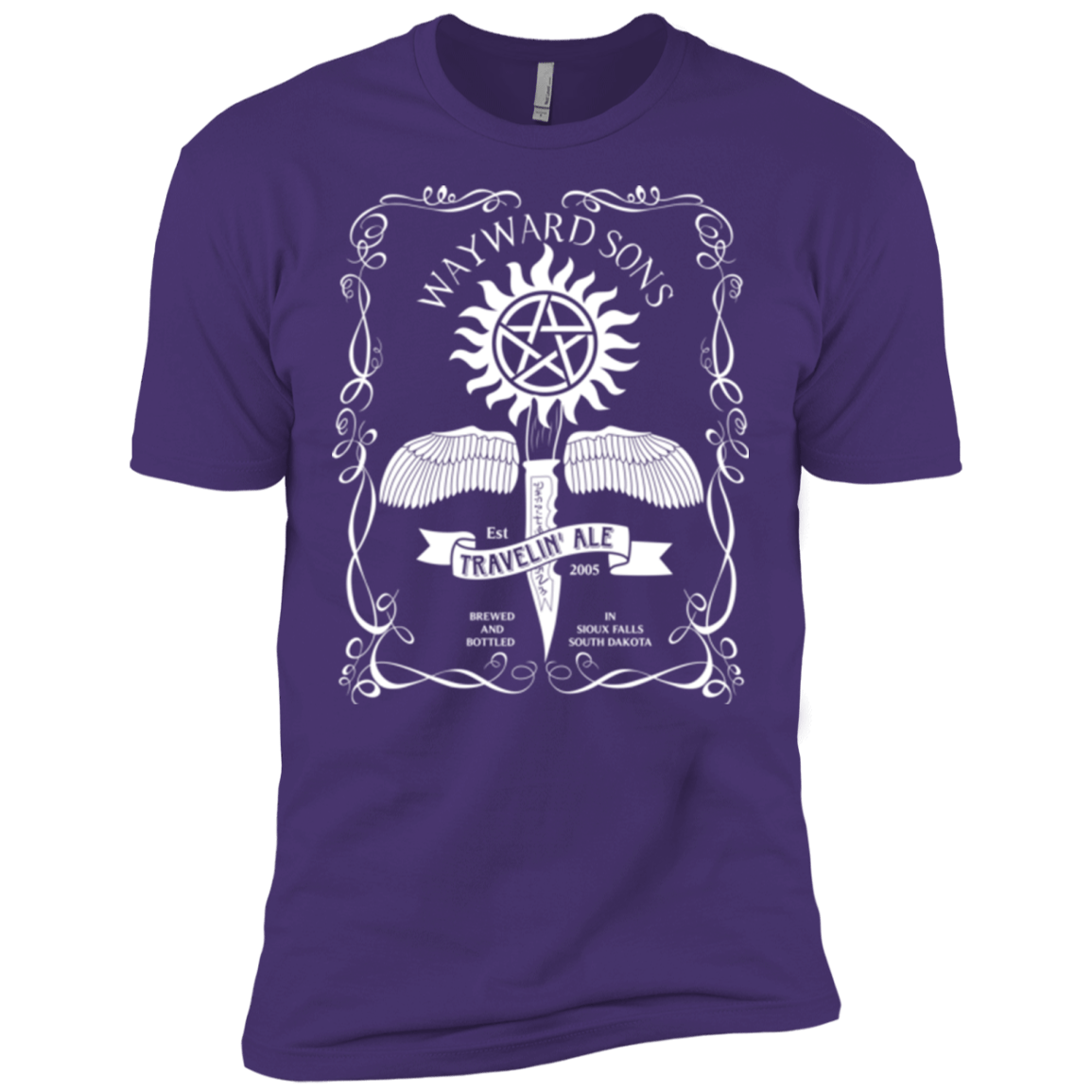 T-Shirts Purple / X-Small Supernatural 3 Men's Premium T-Shirt