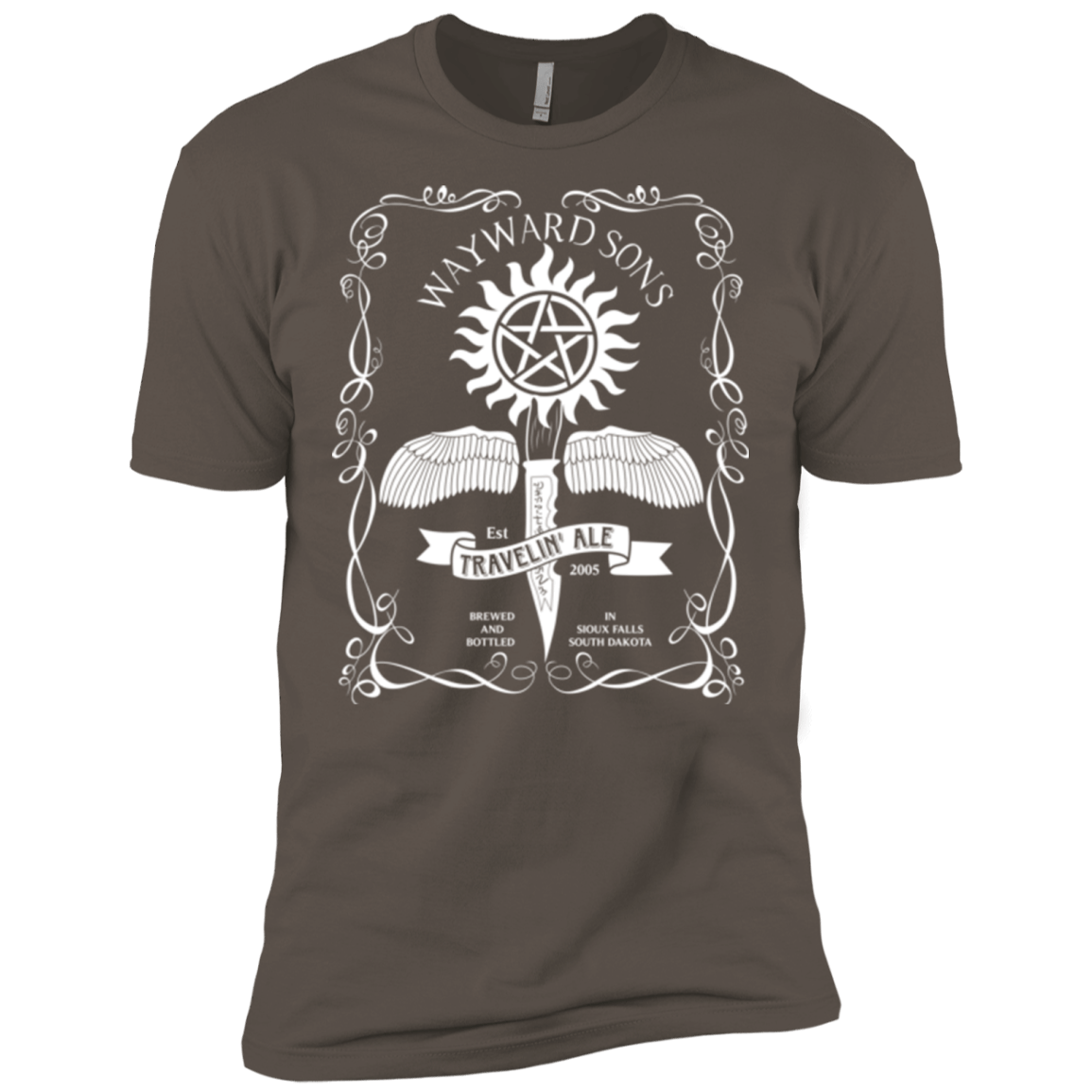 T-Shirts Warm Grey / X-Small Supernatural 3 Men's Premium T-Shirt