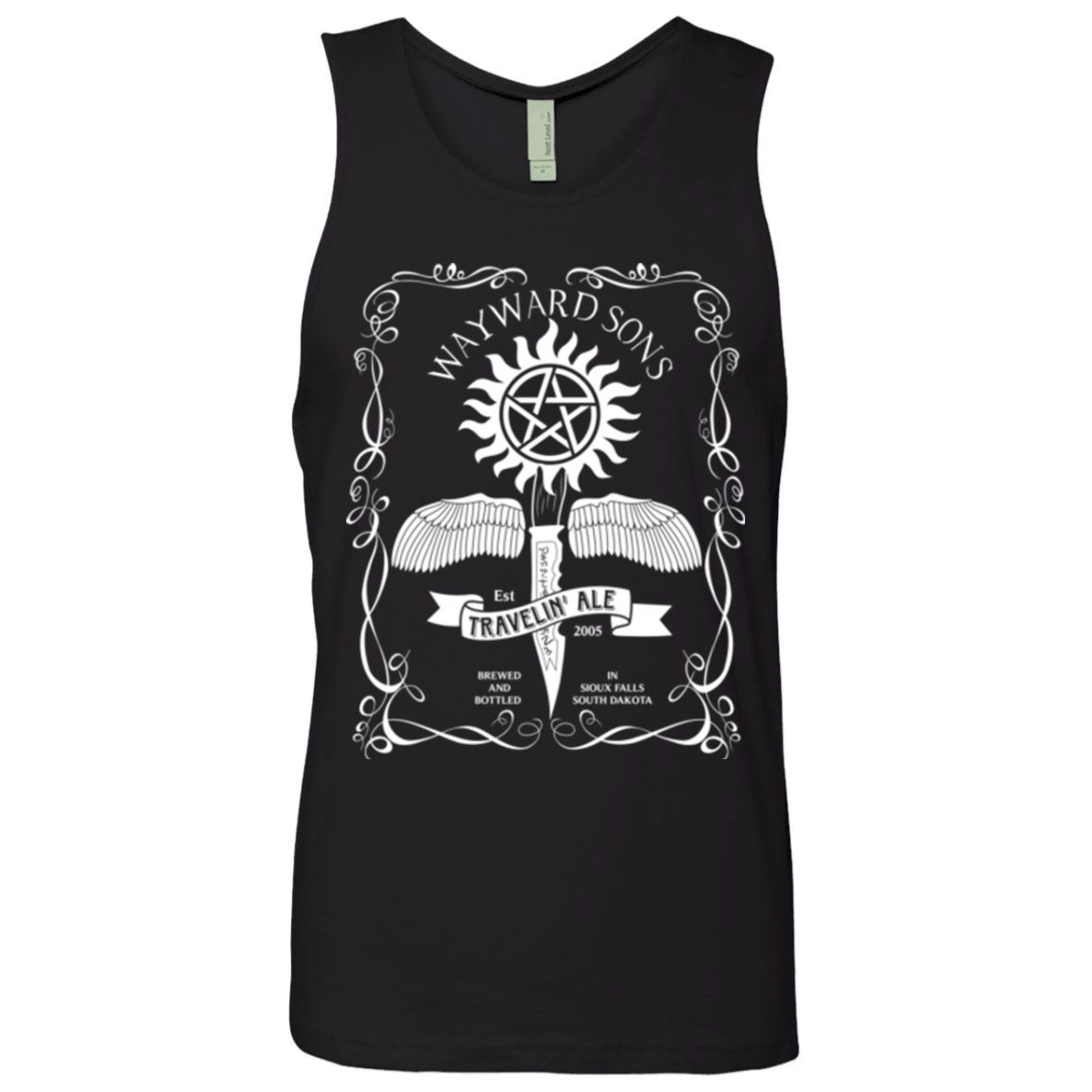 T-Shirts Black / Small Supernatural 3 Men's Premium Tank Top