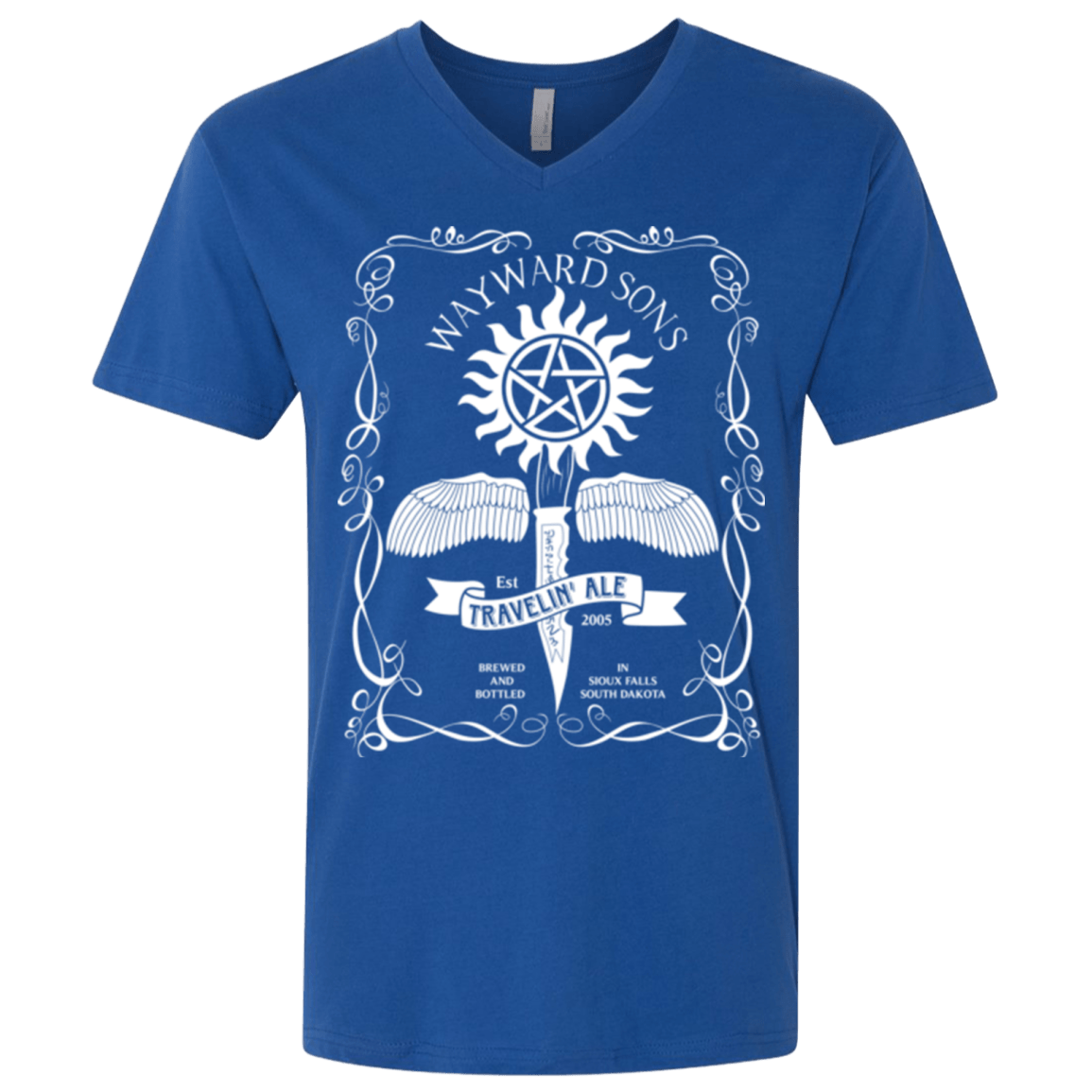 T-Shirts Royal / X-Small Supernatural 3 Men's Premium V-Neck