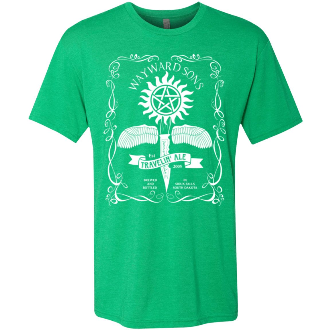 T-Shirts Envy / Small Supernatural 3 Men's Triblend T-Shirt